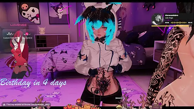 Bowsette Cami online show from October 2025 02:51:02 PM