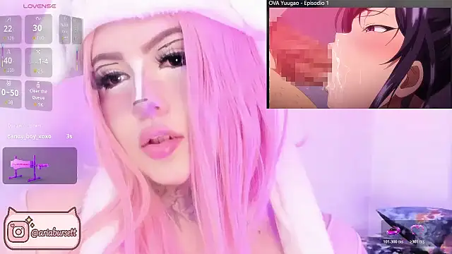 Snapshot of AriaBursett chatting on October 2025 05:26:02 PM AriaBursett online show from October 2025 05:26:02 PM