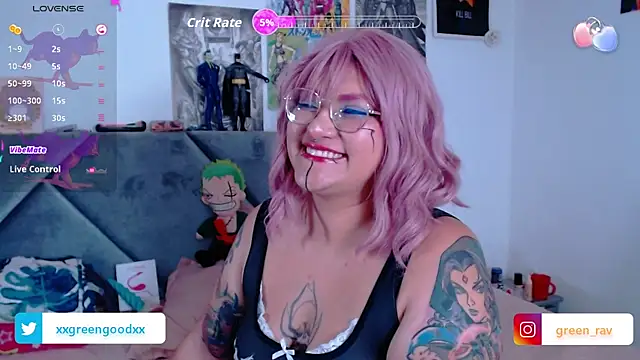 Snapshot of XxGreenGoodxX chatting on October 2025 07:13:01 PM XxGreenGoodxX online show from October 2025 07:13:01 PM