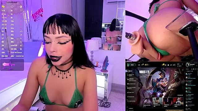 Snapshot of Nyveth chatting on November 2025 06:01:01 AM Nyveth online show from November 2025 06:01:01 AM