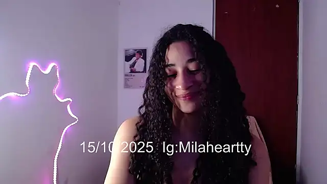 Snapshot of heartty_Milah chatting on October 2025 09:26:01 PM heartty Milah online show from October 2025 09:26:01 PM