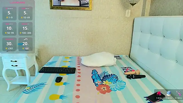 Miladiosa online show from November 2025 12:15:01 PM