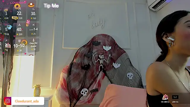 Cloedurant online show from October 2025 07:59:01 PM