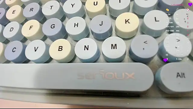 Monica Velvet online show from October 2025 07:38:02 PM