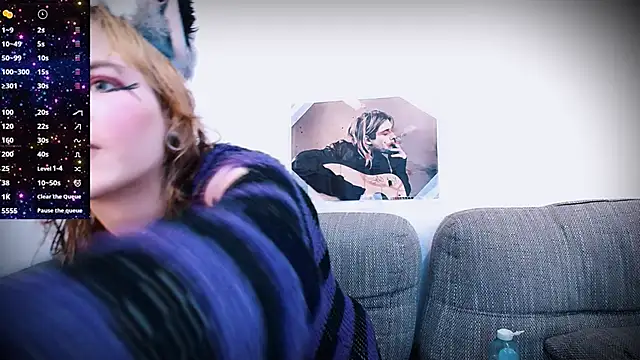 Snapshot of SparkyFerret chatting on October 2025 08:27:05 AM SparkyFerret online show from October 2025 08:27:05 AM