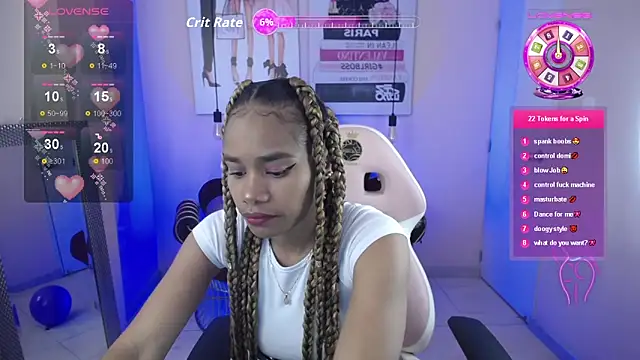 ingrid03 taffur online show from October 2025 07:59:01 PM