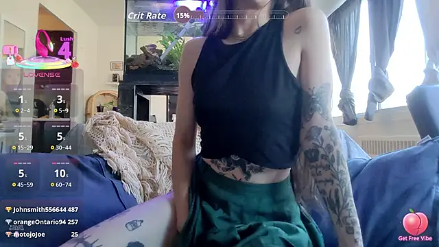 Inked Snow Muse online show from October 2025 04:05:02 PM