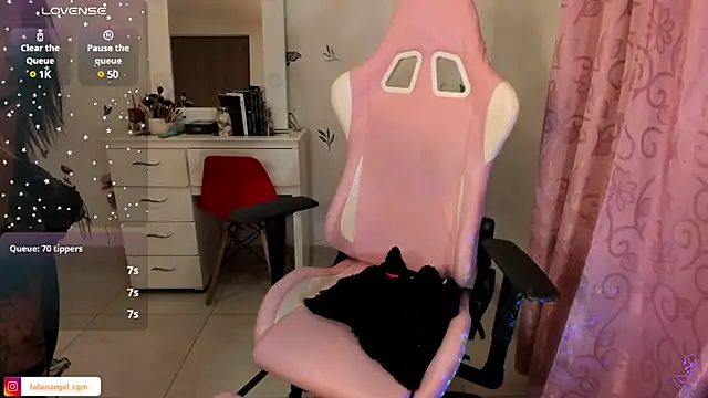 Snapshot of Fallengangel chatting on January 2025 06:10:01 AM Fallengangel online show from January 2025 06:10:01 AM