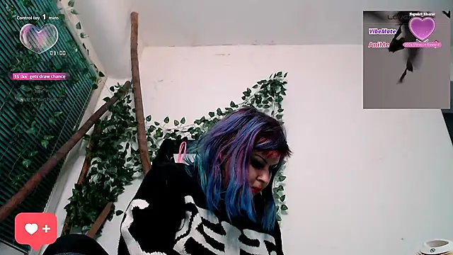 Snapshot of Psychobitch7 chatting on October 2025 08:28:02 PM Psychobitch7 online show from October 2025 08:28:02 PM