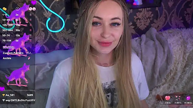 Snapshot of GraceCandy chatting on February 2025 10:39:02 PM GraceCandy online show from February 2025 10:39:02 PM