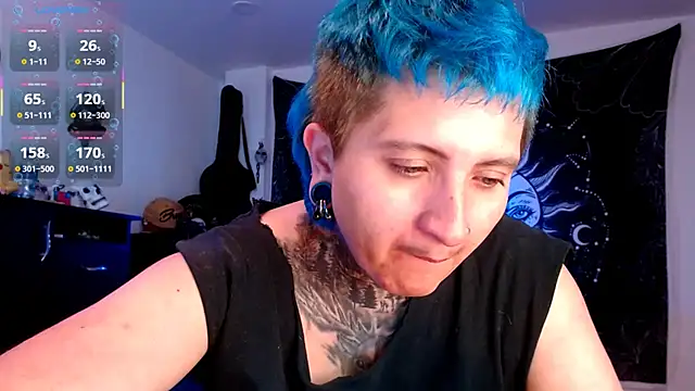 Marieblueeyes online show from January 2025 08:39:01 PM