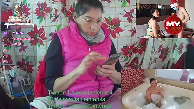 LaInsaciableIntensa online show from December 2024 09:19:01 PM