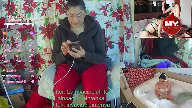LaInsaciableIntensa online show from January 2025 10:35:01 PM