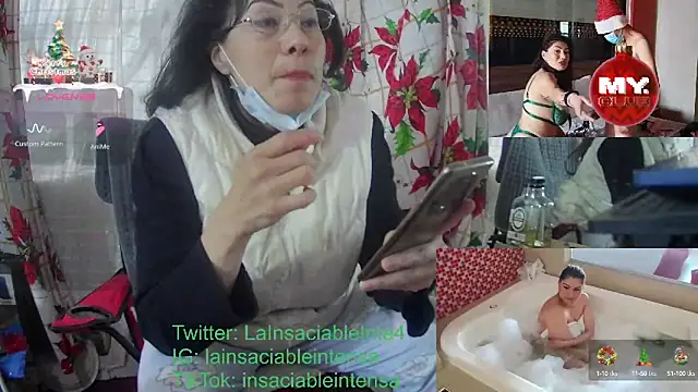LaInsaciableIntensa online show from January 2025 02:25:01 PM