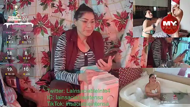 LaInsaciableIntensa online show from January 2025 09:54:01 PM
