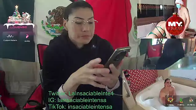 LaInsaciableIntensa online show from January 2025 02:23:02 PM