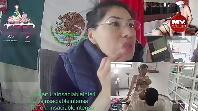 LaInsaciableIntensa online show from January 2025 03:04:01 PM