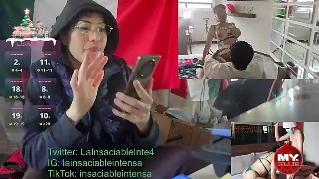 LaInsaciableIntensa online show from January 2025 08:25:02 PM