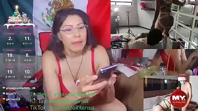 LaInsaciableIntensa online show from January 2025 12:17:02 AM
