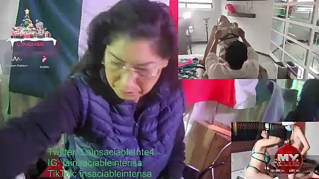 LaInsaciableIntensa online show from January 2025 01:53:01 PM