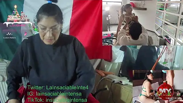LaInsaciableIntensa online show from January 2025 10:15:02 PM