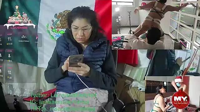 LaInsaciableIntensa online show from January 2025 01:54:01 PM