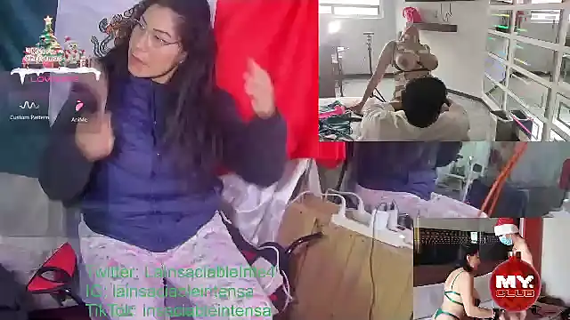 LaInsaciableIntensa online show from January 2025 01:42:02 PM