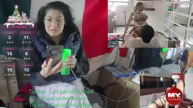 LaInsaciableIntensa online show from January 2025 01:45:02 PM
