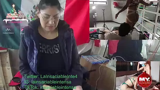 LaInsaciableIntensa online show from January 2025 07:29:02 PM
