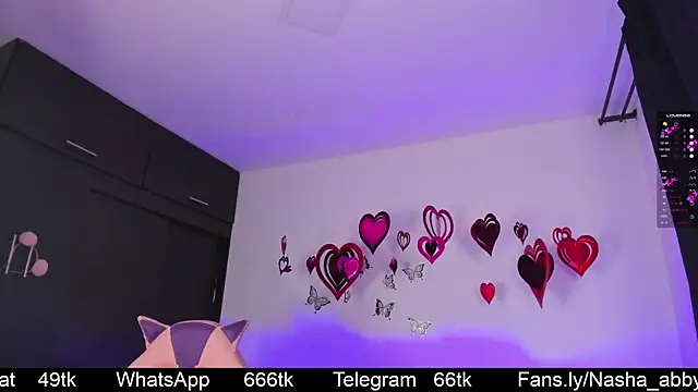 Snapshot of Nasha_abby chatting on February 2025 10:58:01 PM Nasha abby online show from February 2025 10:58:01 PM