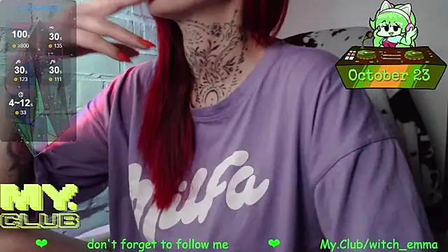 Snapshot of Witch_Emma chatting on October 2025 04:45:01 AM Witch Emma online show from October 2025 04:45:01 AM