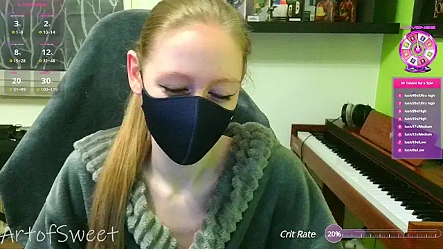 Snapshot of ArtofSweet chatting on January 2025 09:25:02 PM ArtofSweet online show from January 2025 09:25:02 PM