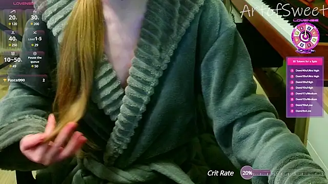 Snapshot of ArtofSweet chatting on March 2025 05:28:01 PM ArtofSweet online show from March 2025 05:28:01 PM