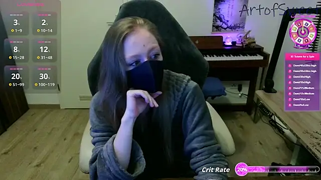 Snapshot of ArtofSweet chatting on September 2025 06:18:02 PM ArtofSweet online show from September 2025 06:18:02 PM