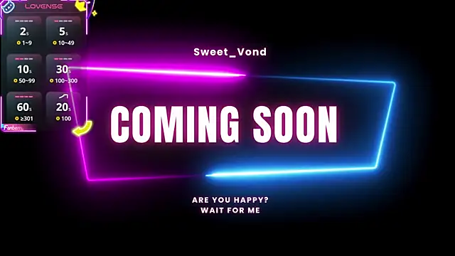 sweetvond  online show from October 2025 11:09:02 PM