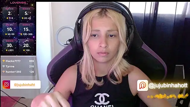 jujubinhahot online show from September 2025 05:40:01 PM