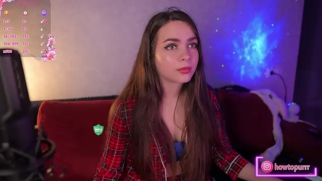 Snapshot of How2Meow chatting on March 2025 05:39:02 PM How2Meow online show from March 2025 05:39:02 PM