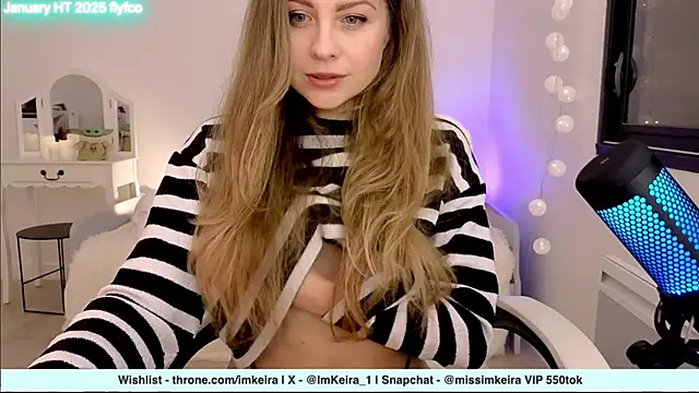 ImKeira online show from January 2025 07:35:01 PM
