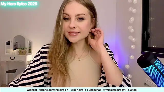 ImKeira online show from January 2025 07:38:01 PM