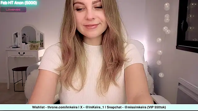 ImKeira online show from February 2025 08:19:01 PM