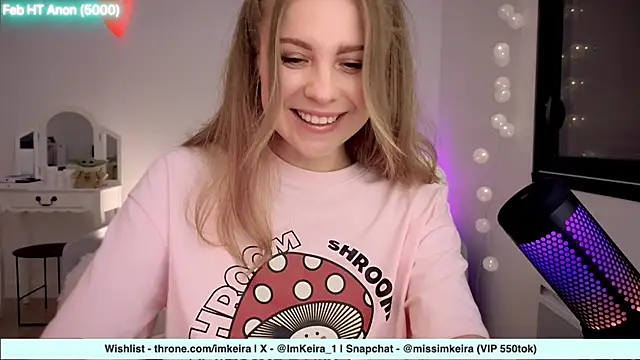 ImKeira online show from February 2025 07:42:01 PM