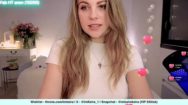 ImKeira online show from February 2025 07:41:01 PM