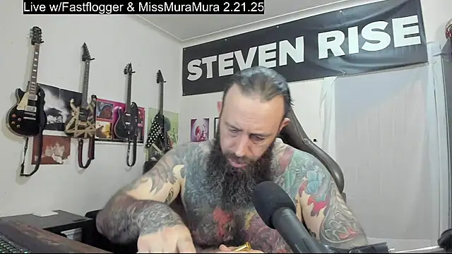 StevenRiseNYC online show from February 2025 11:21:02 PM