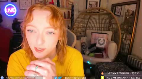 Beck the tongue online show from October 2025 04:33:01 AM