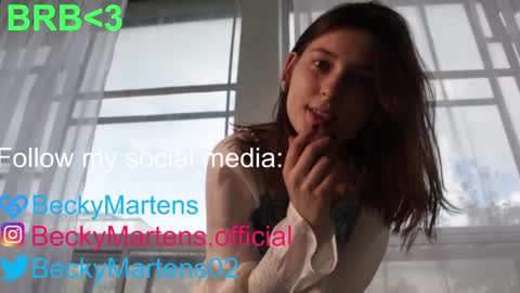 BeckyMartens come join me on    while im offline here  online show from January 2025 03:02:02 AM