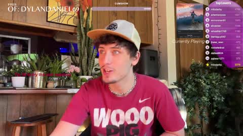 Dylan Daniel 7.8 online show from December 2024 08:33:01 PM