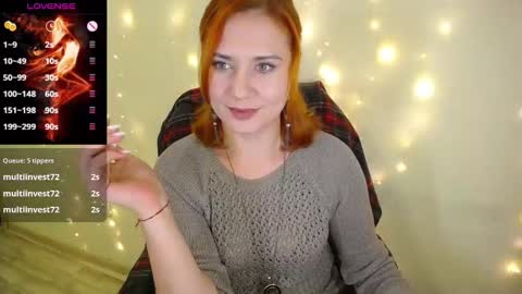 SweetGinger online show from January 2025 05:12:02 PM