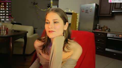 Katrin Vebber online show from January 2025 01:01:01 AM