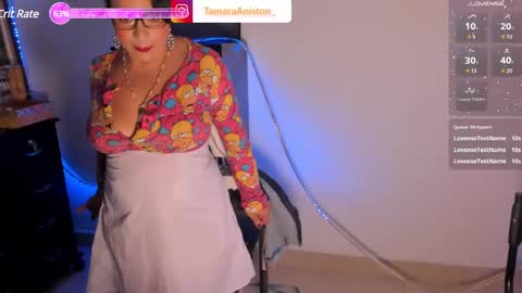 Snapshot of tamaraaniston chatting on March 2025 08:00:02 PM Tamara Aniston online show from March 2025 08:00:02 PM