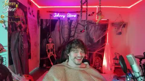 Snapshot of thejohnnystone chatting on October 2025 12:21:02 AM Johnny Stone online show from October 2025 12:21:02 AM
